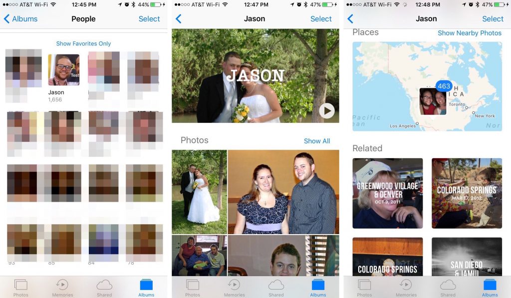 Esempio di Apple Foto