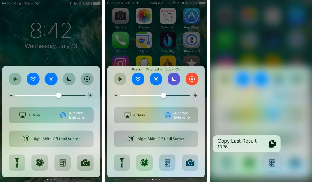 Control Center