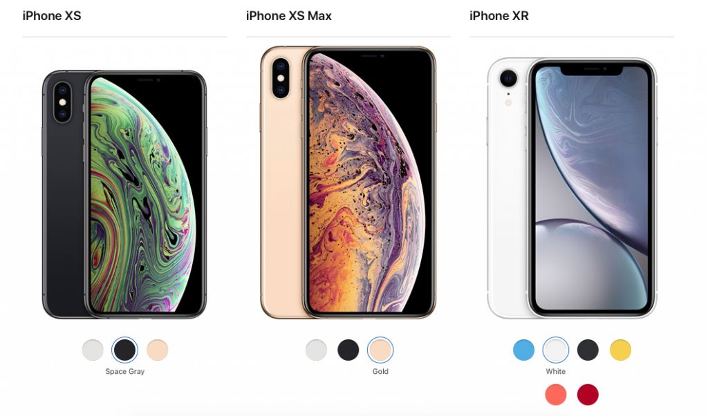 iPhone XS vs. iPhone XS Max vs. iPhone XR